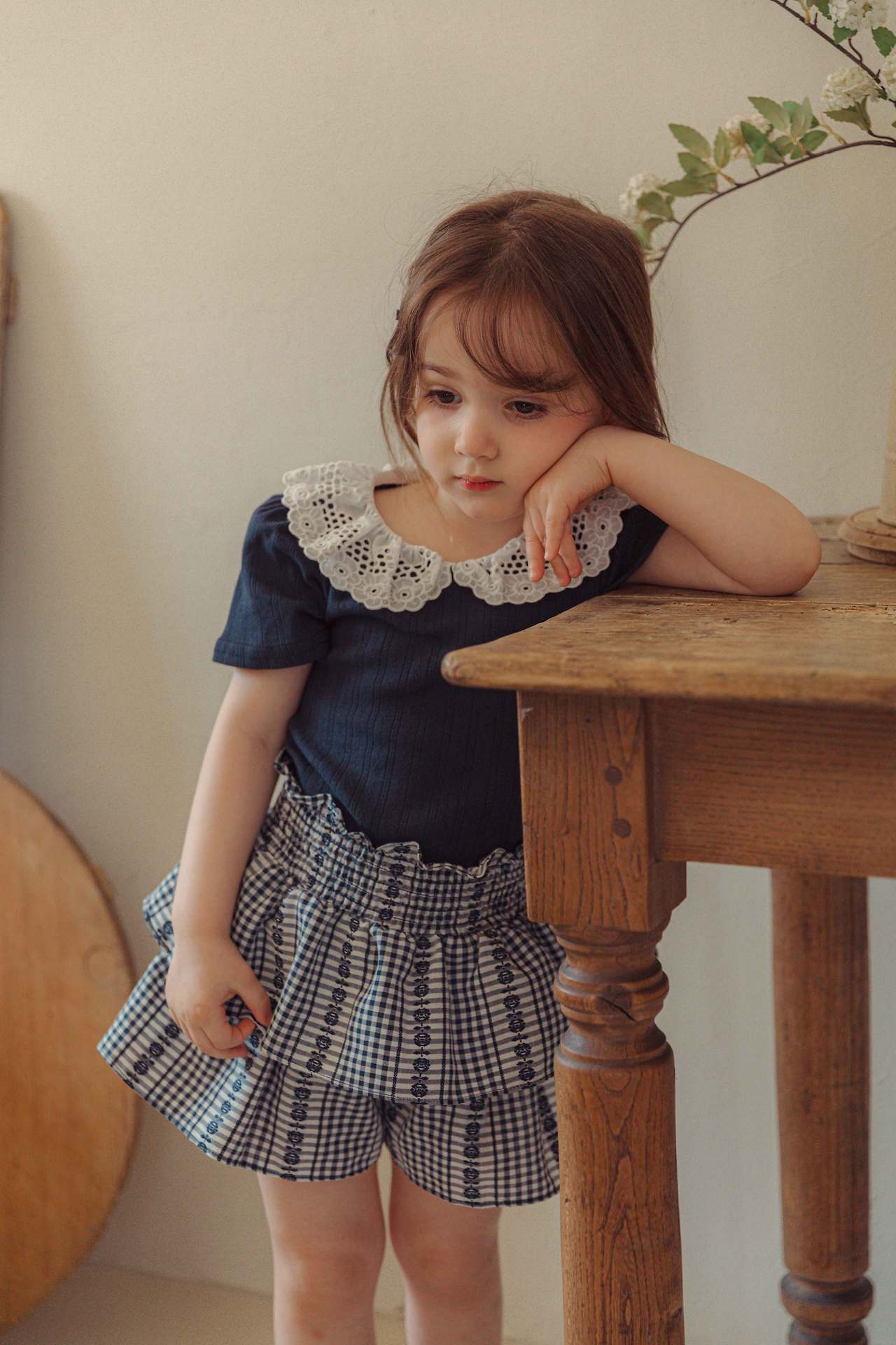 Lace Top / 花花蛋糕短褲