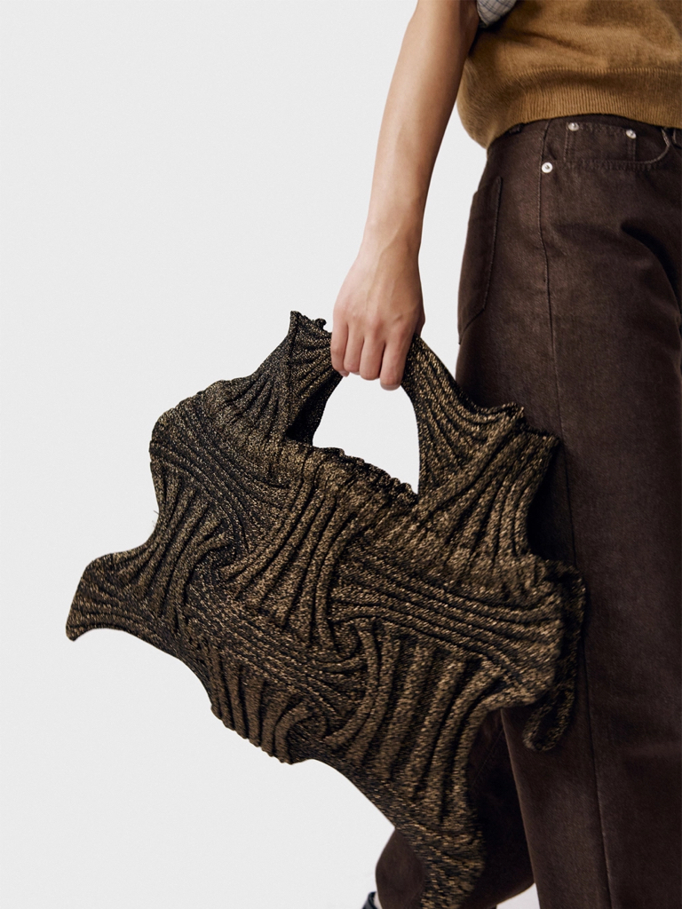 (2026新色) PLEATSMAMA 大手挽袋閃閃款 Big Bow Bag Glitter (6色選擇)