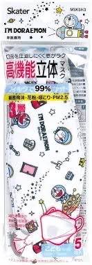 啦A夢造型的 Skater 兒童高機能立體口罩
