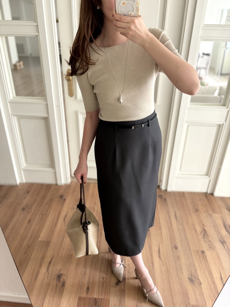 Essential Softy Daily Knit (Beige)