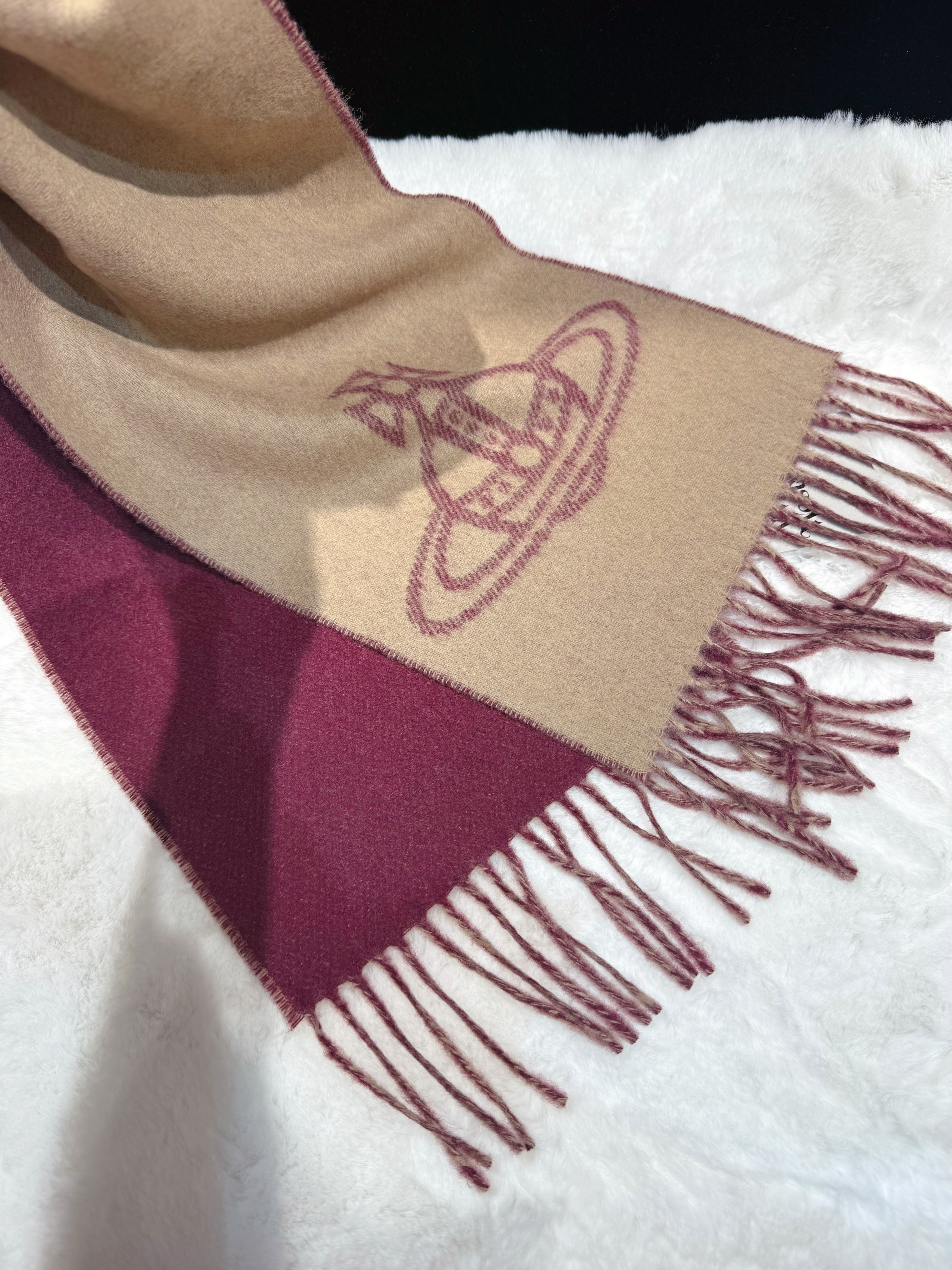 Vivienne Westwood scarf wine