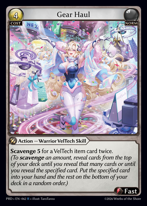 FOIL - Gear Haul / PRD-062 (R)