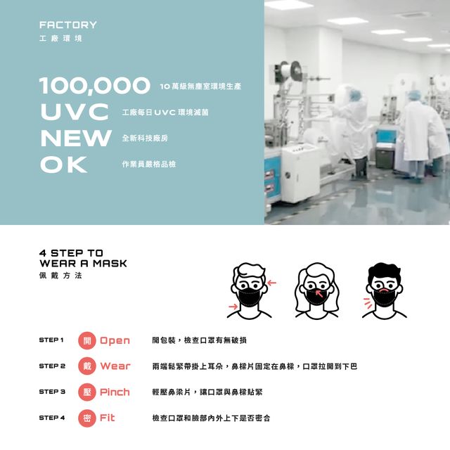 台灣 kanahei Biomask 立體口罩