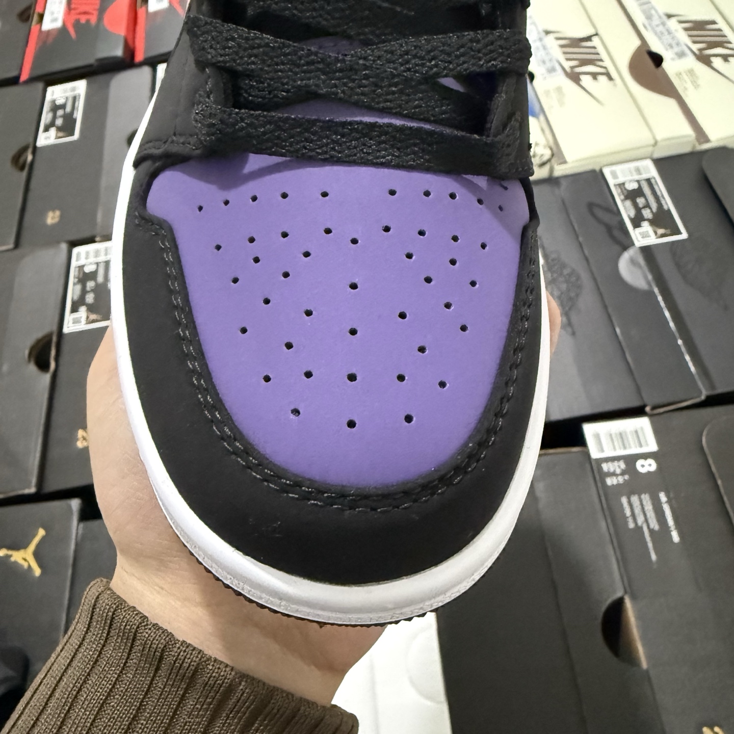 Nike Air Jordan 1 Low 'Court Purple' 553558-125