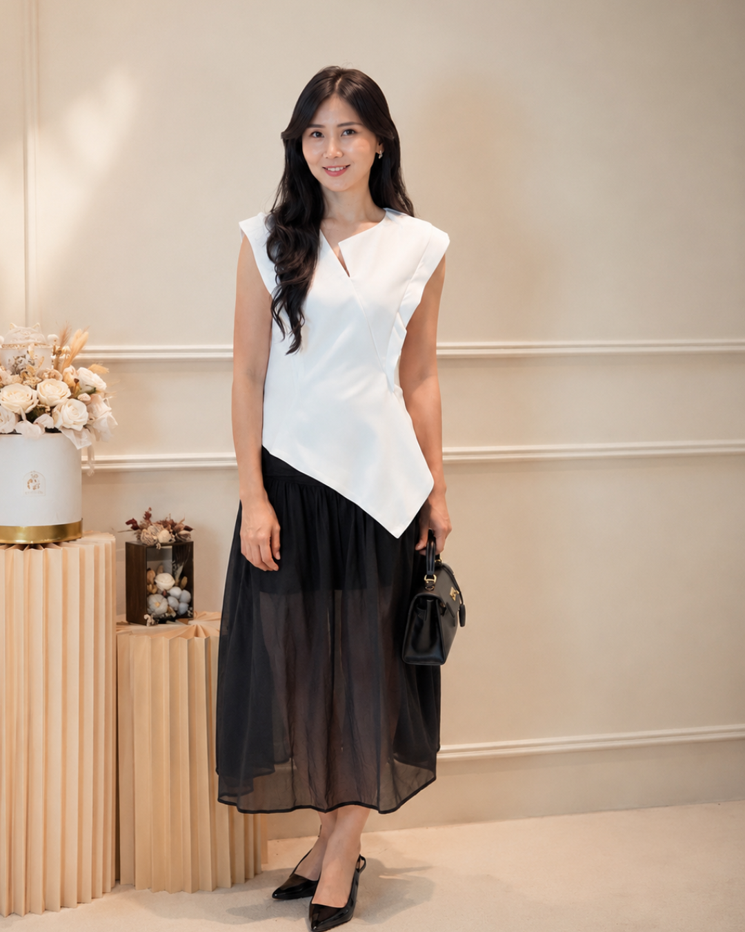 5120 Enid Lunelle A-Line Skirt