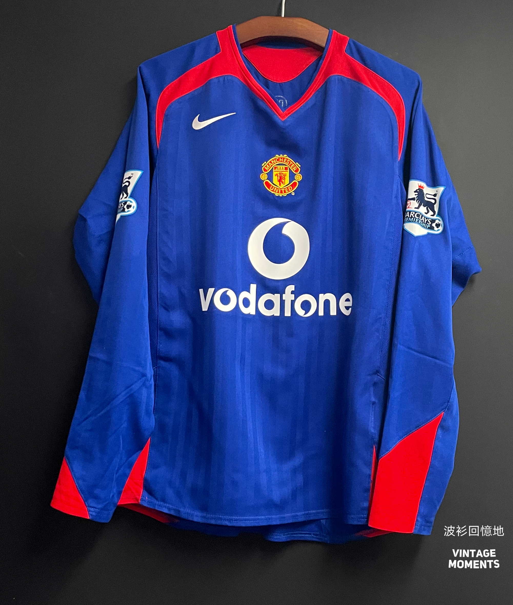 曼聯05/06客場長袖 C朗拿度 MANCHESTER UNITED LONG SLEEVE RONALDO