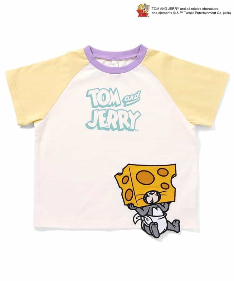 🇯🇵預訂 日本直送🇯🇵Apres les cours x Tom & Jerry系列四色人物刺繡貼花拼色短袖T恤