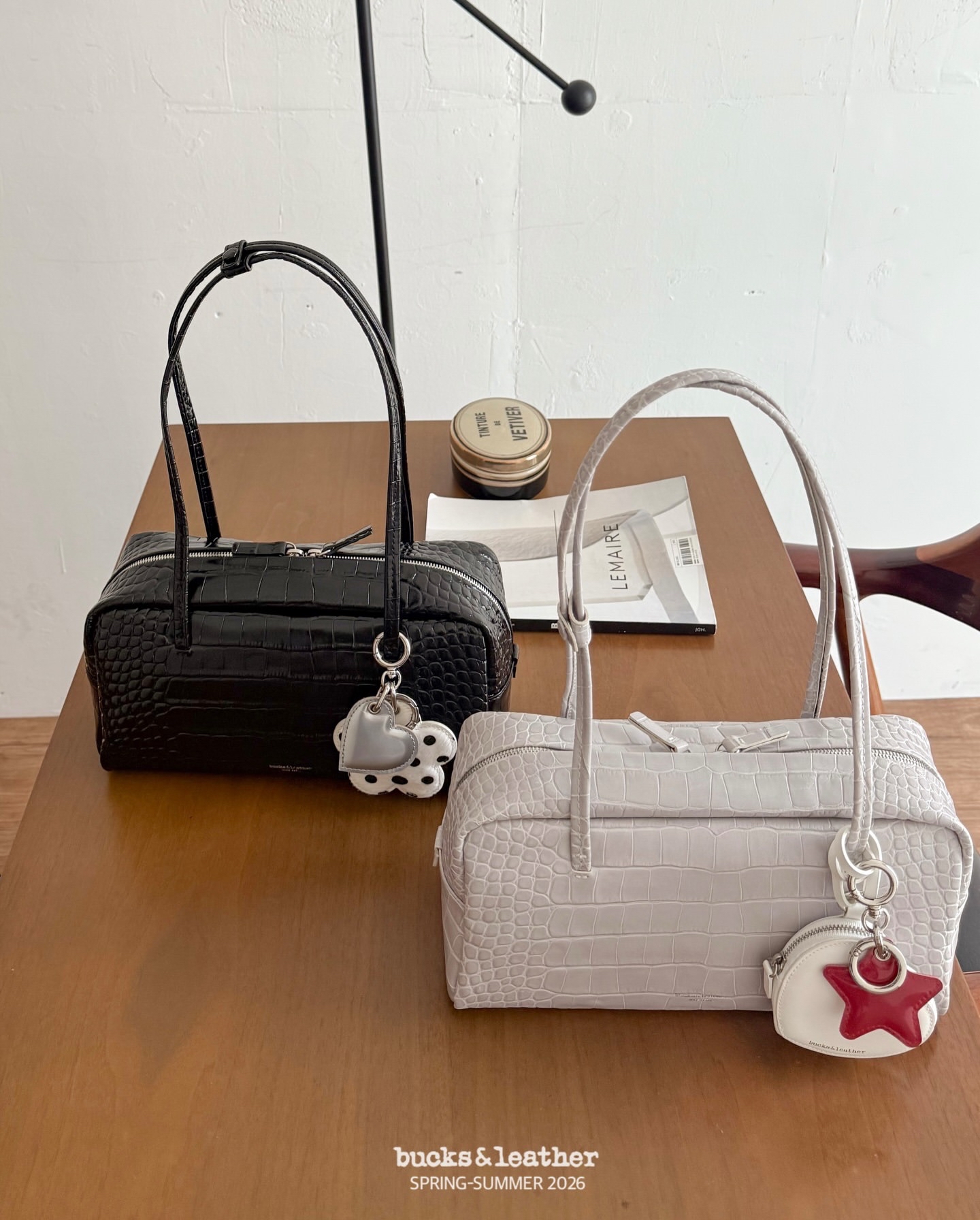 【26SS】 預訂_French Toast Bag by Bucks & leather