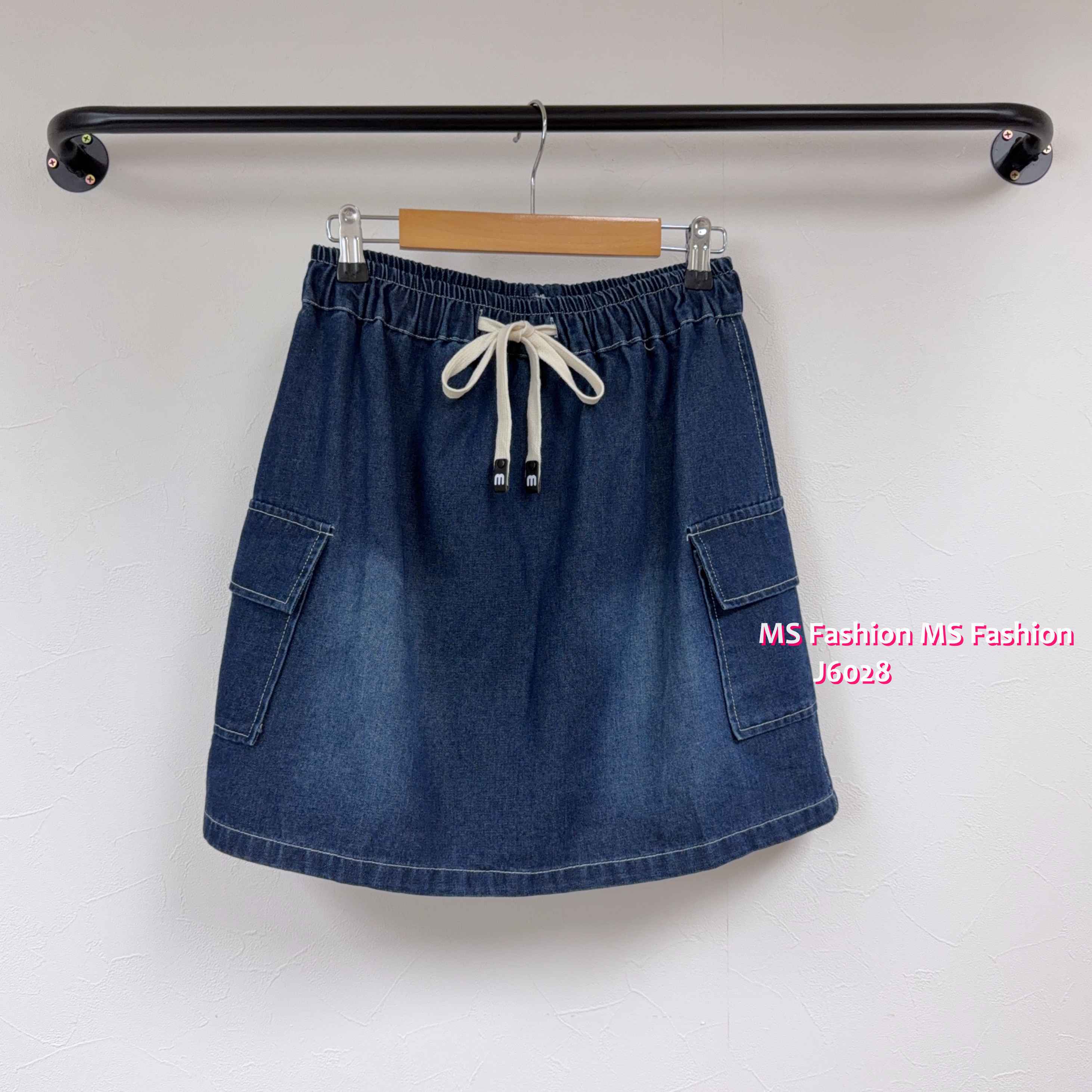 J6028 韓國🇰🇷靚色牛仔半裙