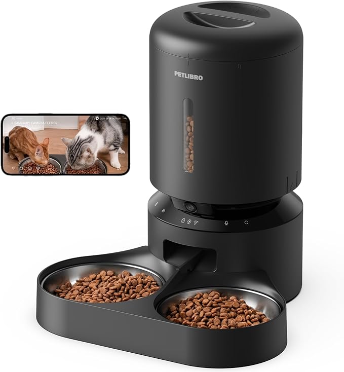 Petlibro 寵物自動餵食器 5L 雙碗 WIFI款 視頻款 (預購產品)