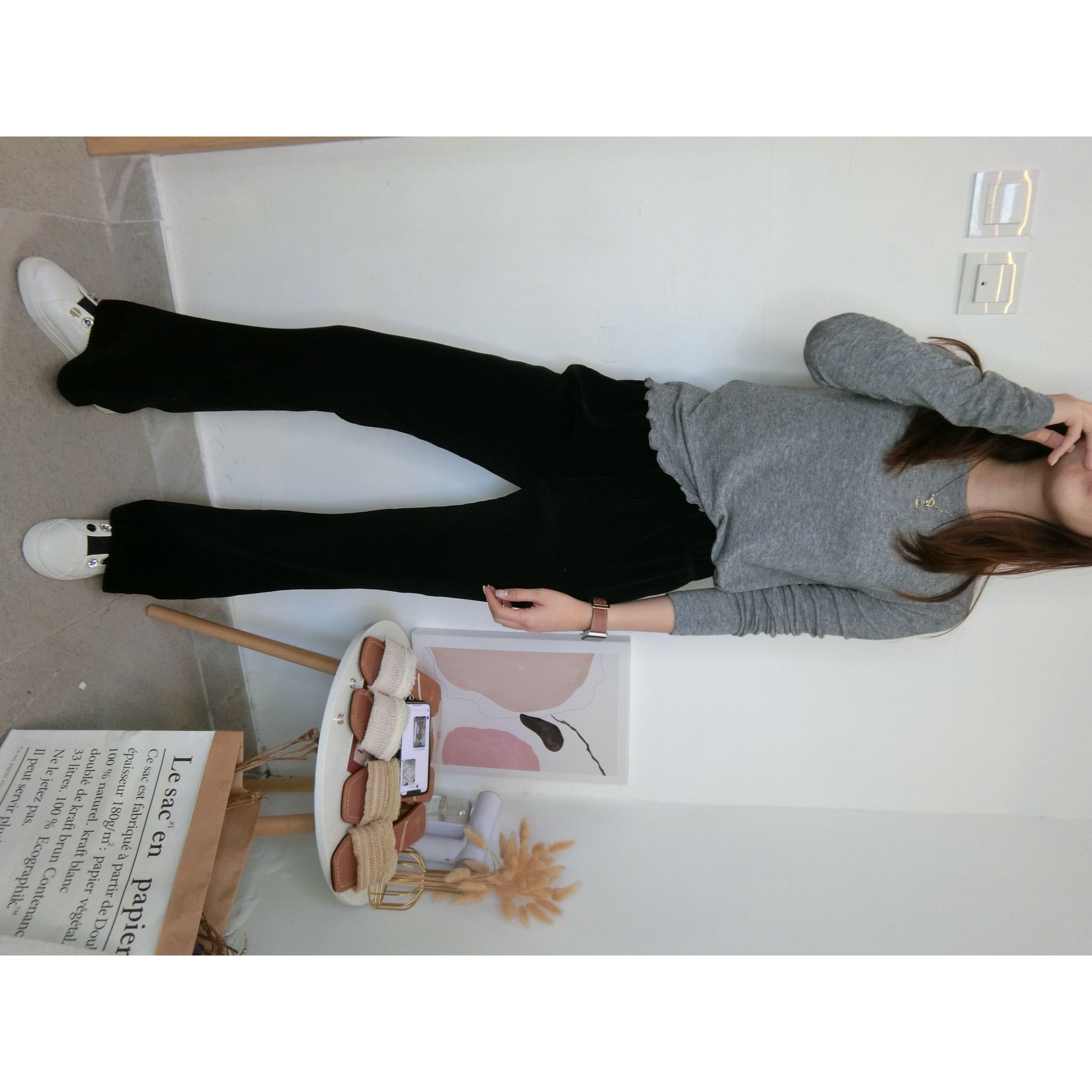 薄身波浪邊打底