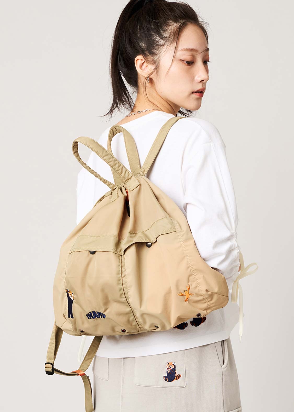 📦訂購 日本限定 CONTROL FREAK x graniph IKAKU Red Panda 小熊貓 3WAY 3用背包