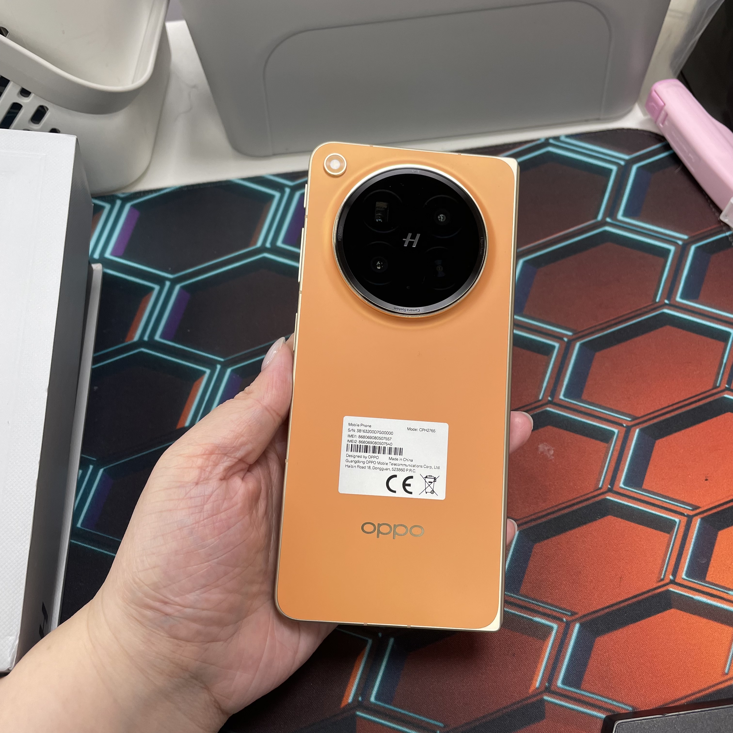 *6569 Oppo Find N6 完美機 16+512GB 橙色 orange