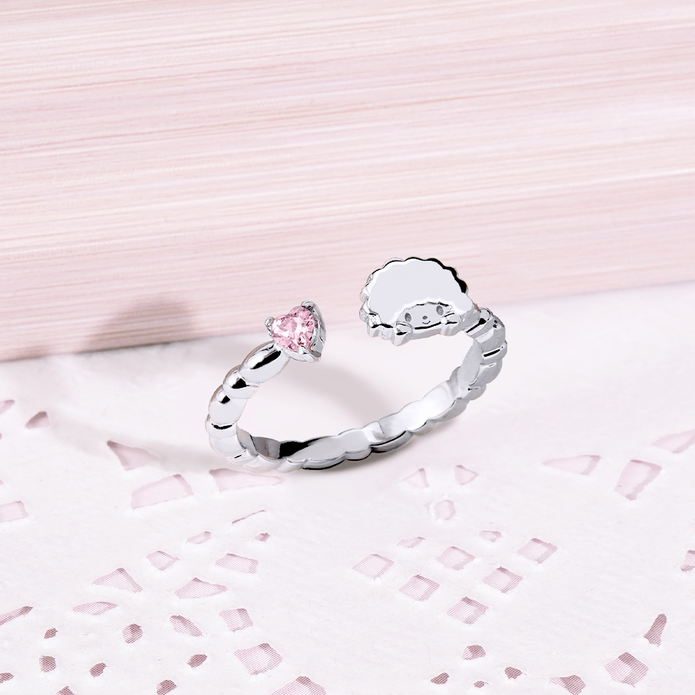 📦訂購 台灣限定 三麗鷗SanrioＸSTORY故事銀飾 My Sweet Piano經典系列 彼安諾晶鑽純銀戒指