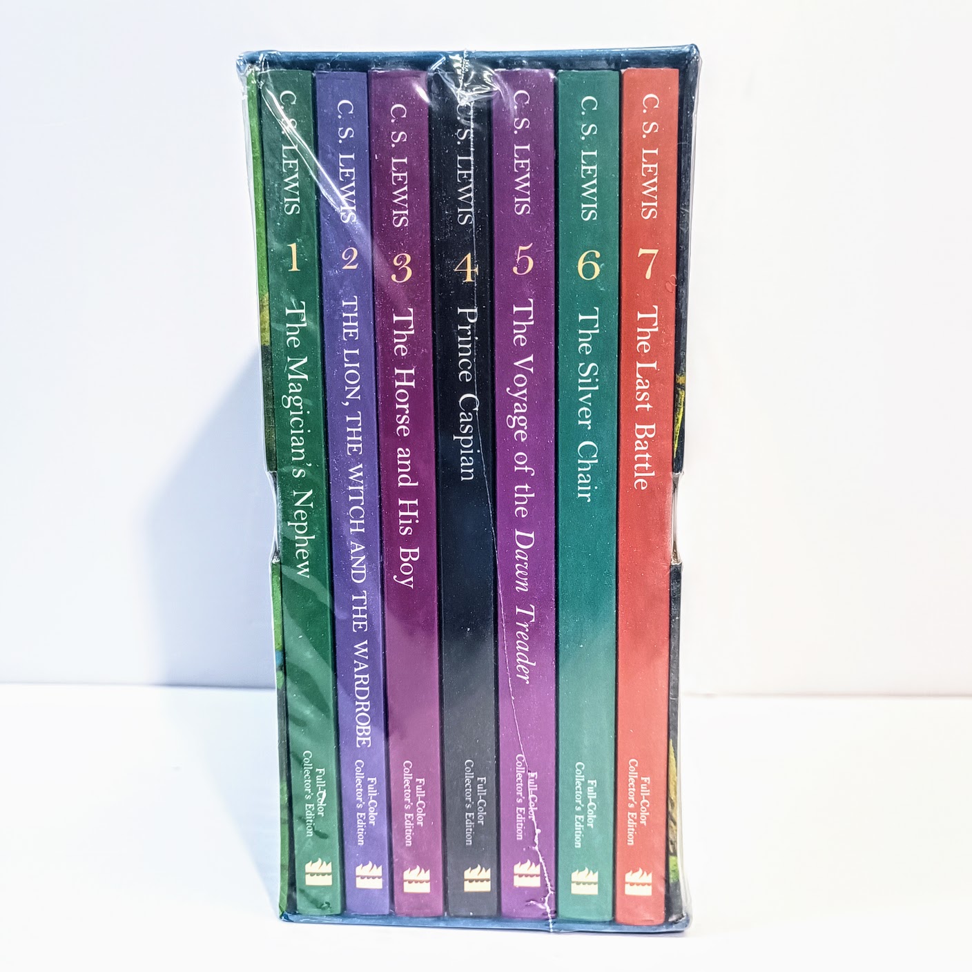 The Chronicles of Narnia Box Set 7 books 納尼亞傳奇盒裝7冊|青少年讀者兒童文學經典神話童話  B071