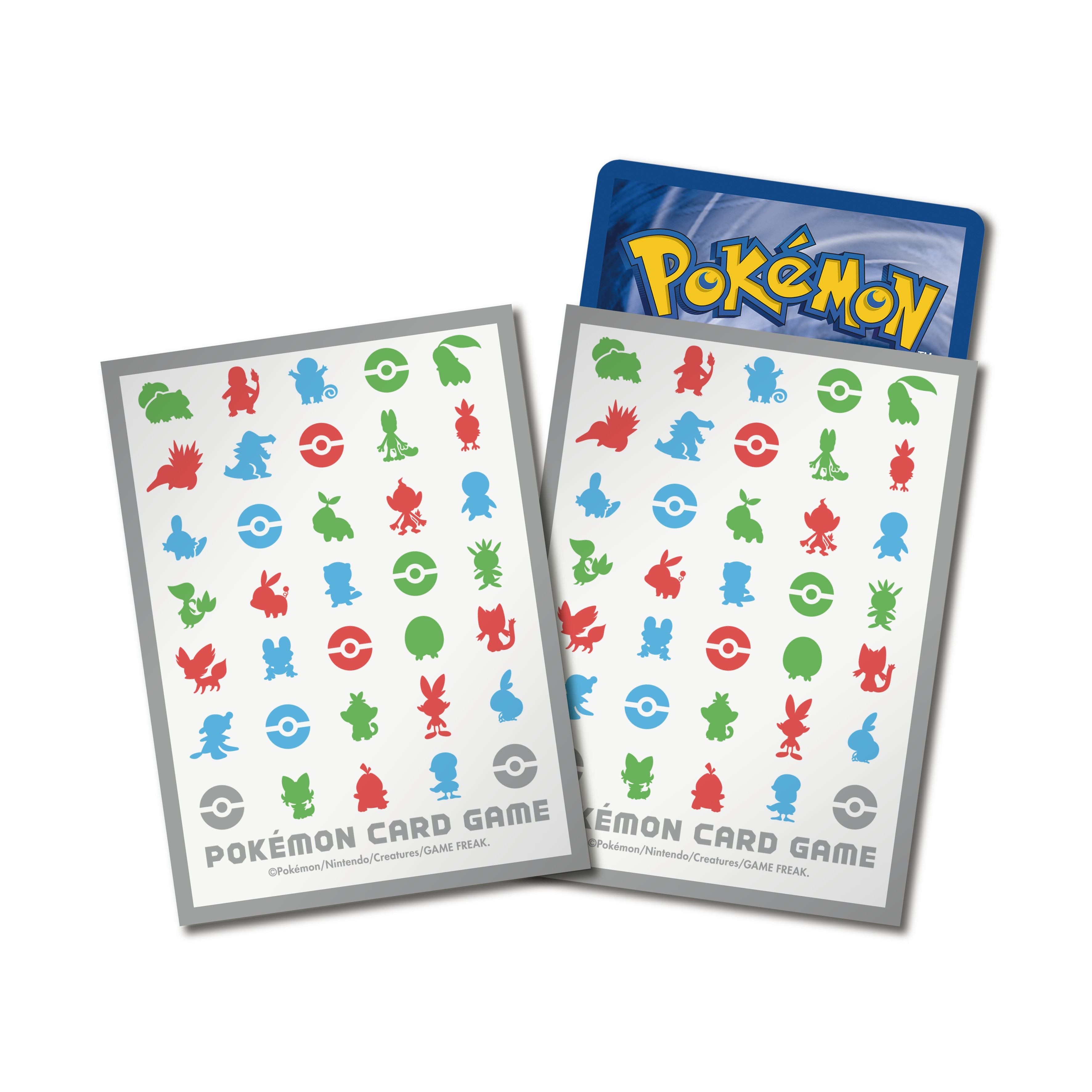 【預訂】 PTCG 寶可夢造型卡套 【初始三匹夥伴寶可夢花紋】