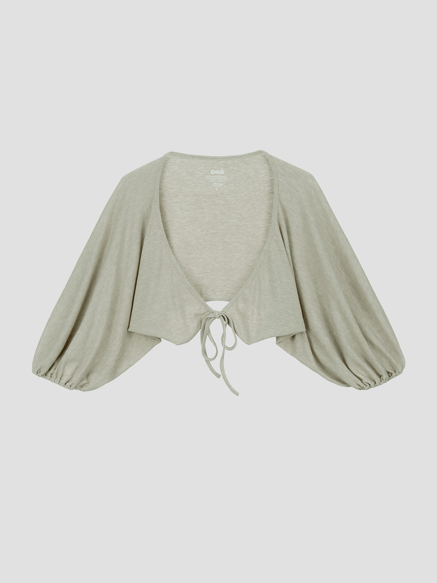 預購_Mantra Balloon Cover-up Cardigan by Conch