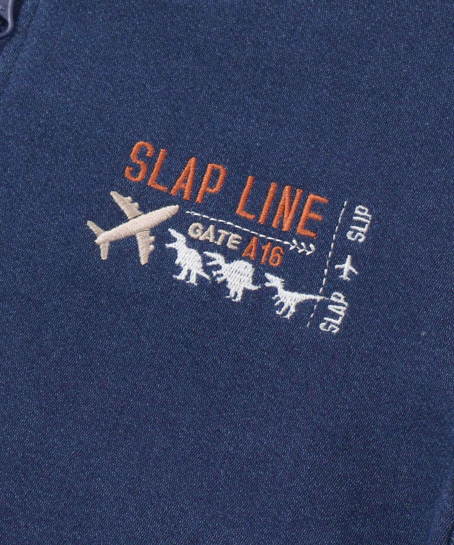 🆕【⭐訂購⭐】🇯🇵日本直送🌀恐龍🦖飛機✈️刺繡 牛仔針織 #棒球外套［2款選］🌀[ELBA-0162][260310]