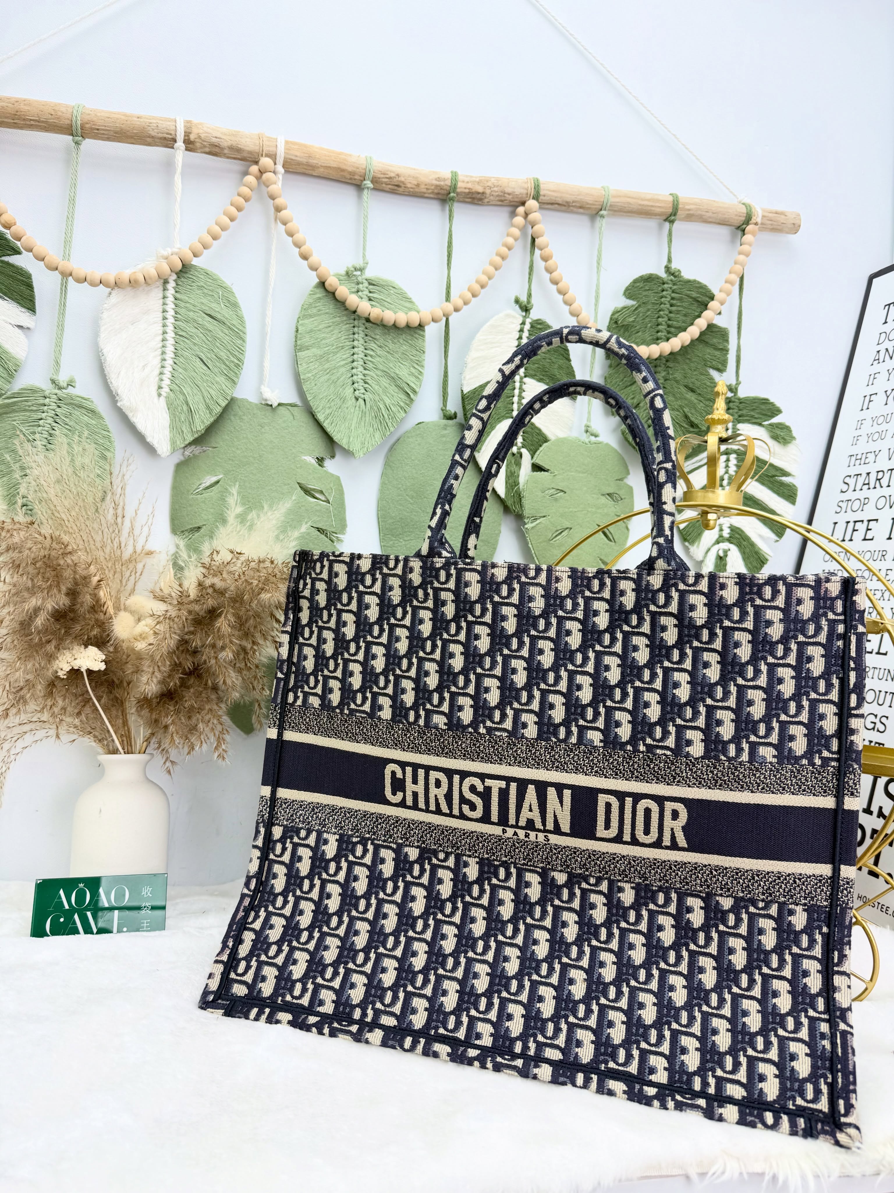 Dior👜 PRE OWNED 🛍️book tote 有單有塵袋💙 