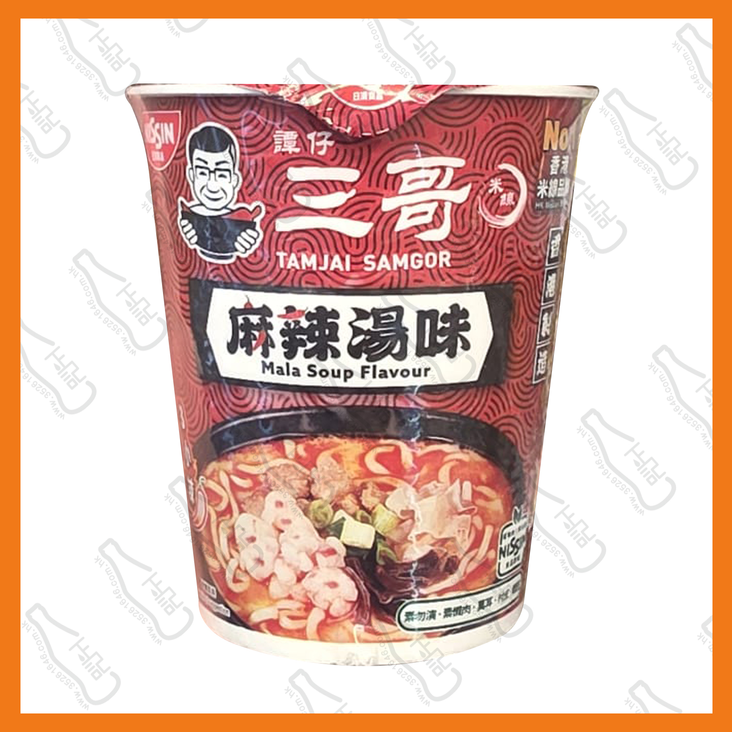 ==日清 譚仔三哥麻辣湯味杯麵 71g /杯