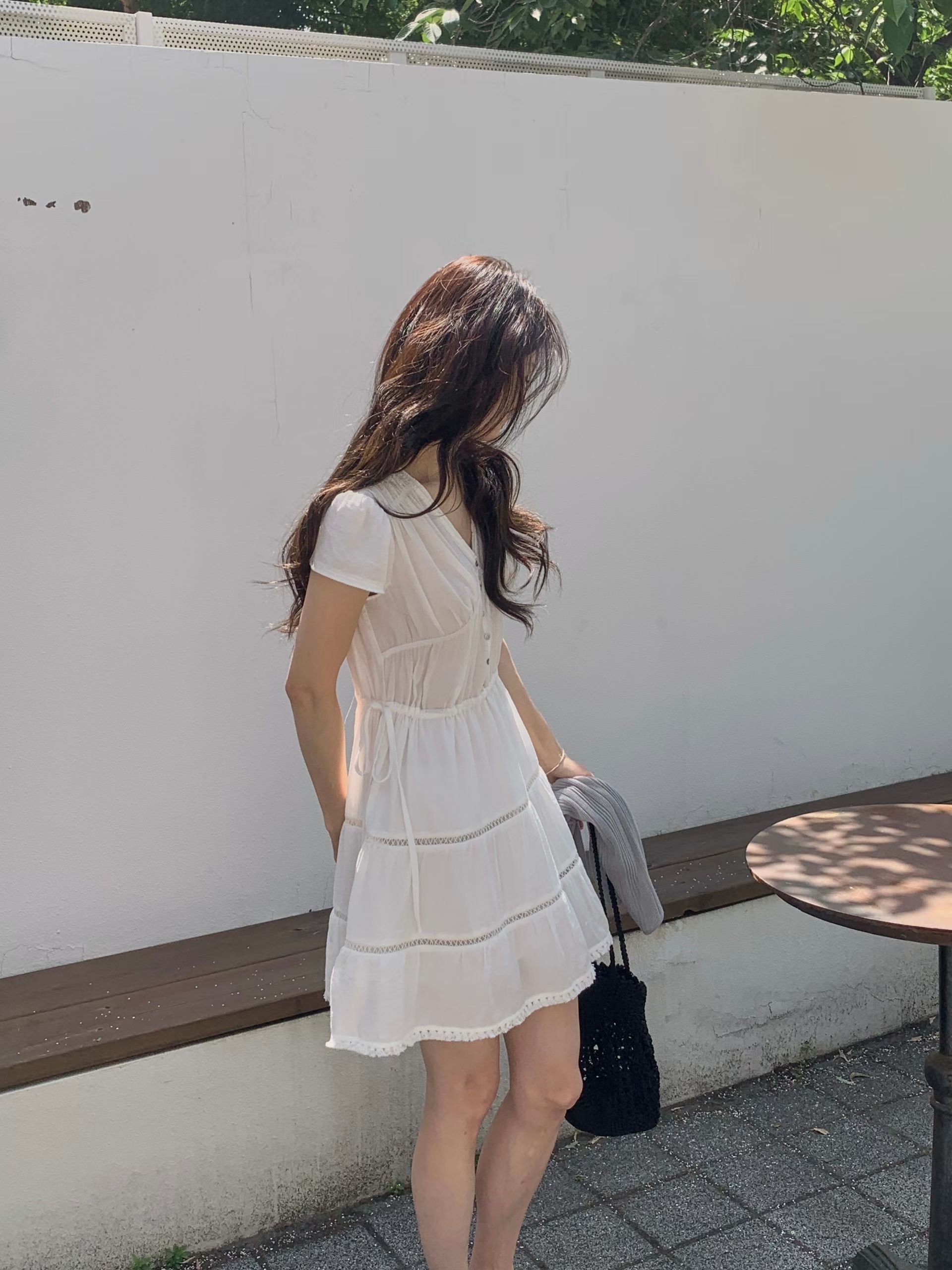 Lovely shirred dress