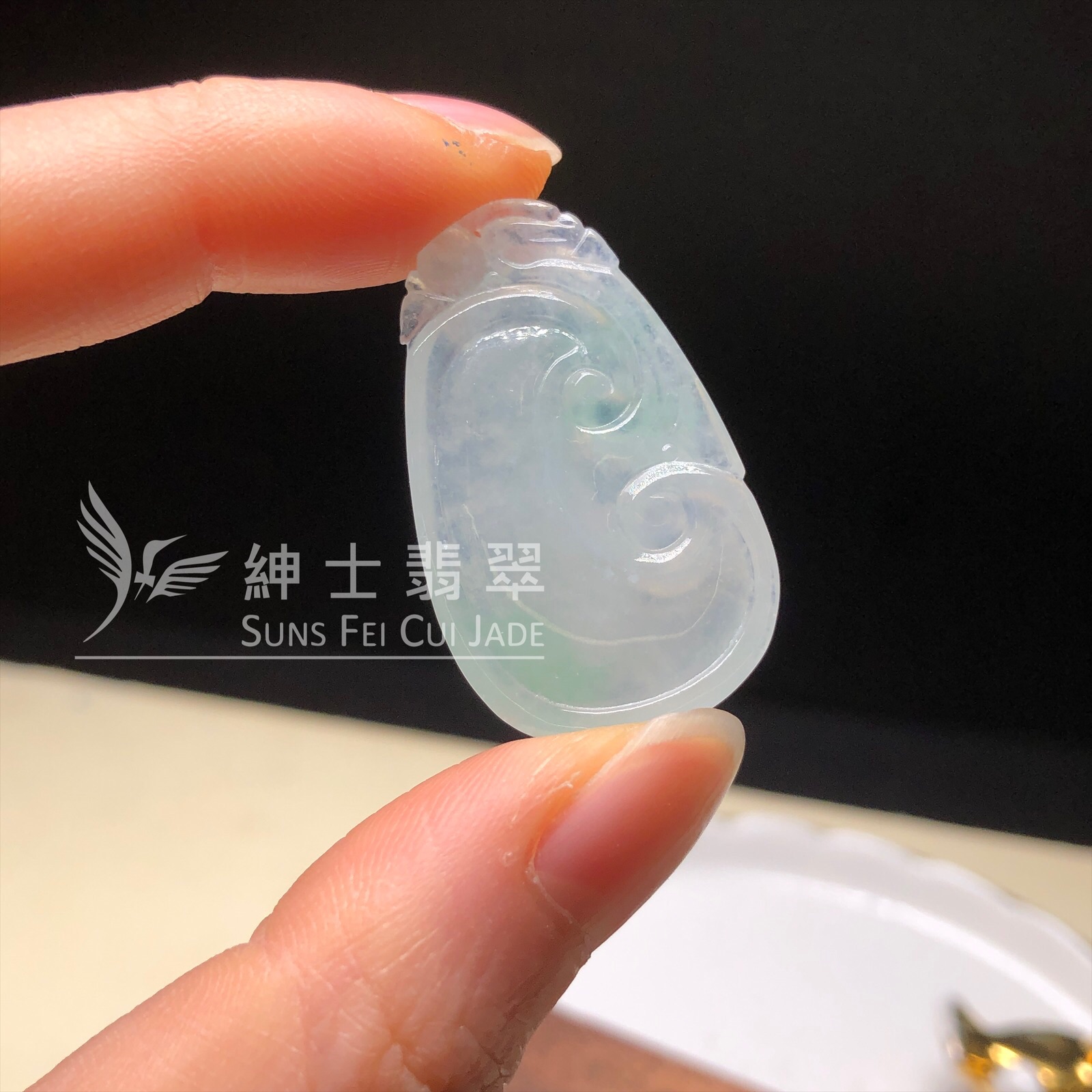YK00485 糯冰飄翠如意