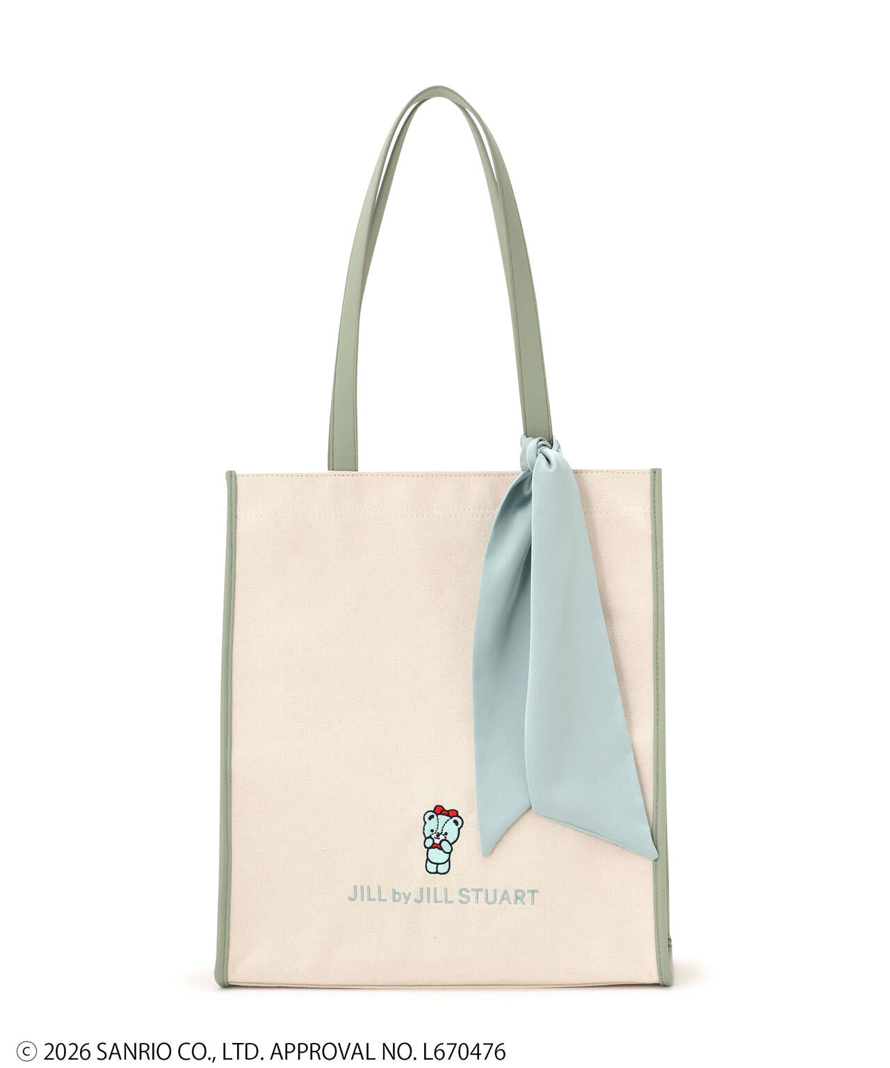 🎀【預訂】 JILL by JILL STUART Tiny Chum Collaboration Tote Bag - Green