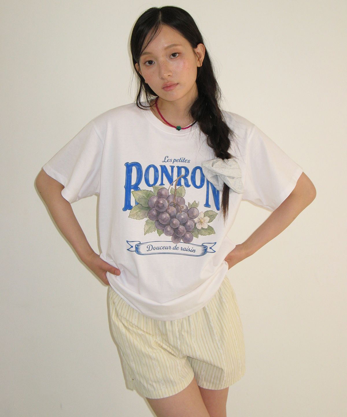 🇰🇷訂購｜ronron 26SS｜VINTAGE GRAPE BASIC FIT T SHIRT 3色 