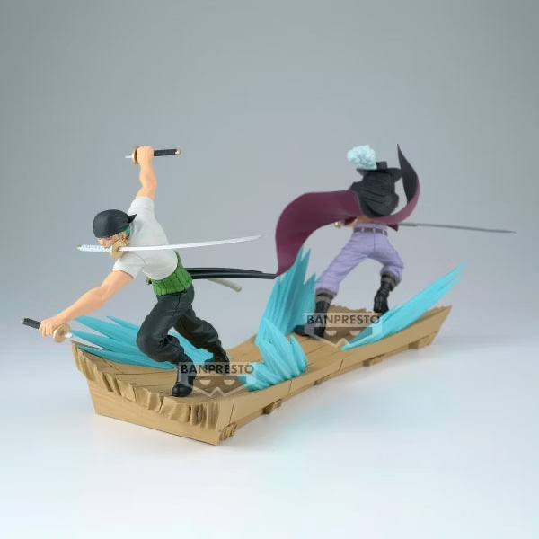 海賊王 戰光絕景 鷹眼/卓洛（索隆） 景品 one piece zoro hawk figure 