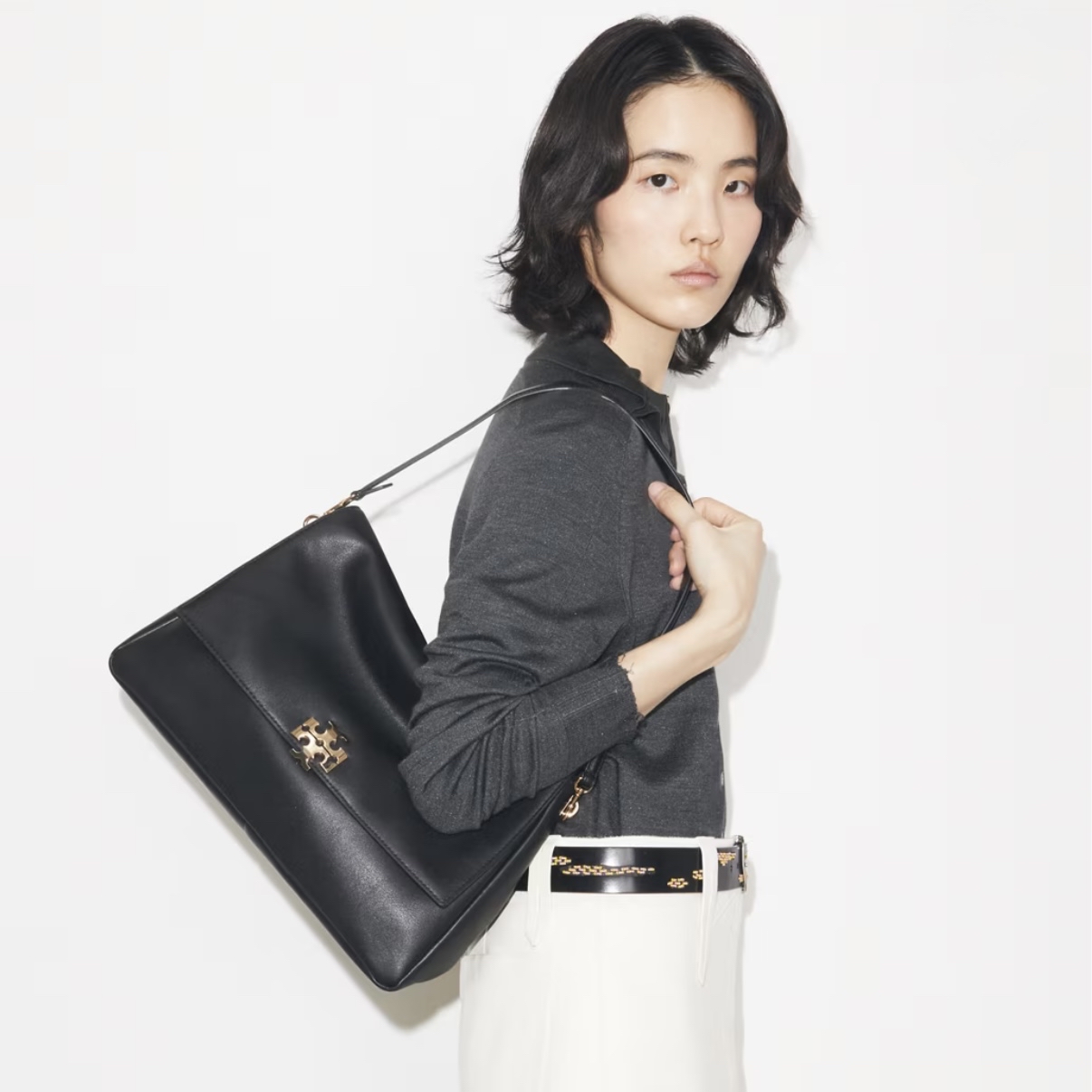 LARGE CHARLIE SHOULDER BAG