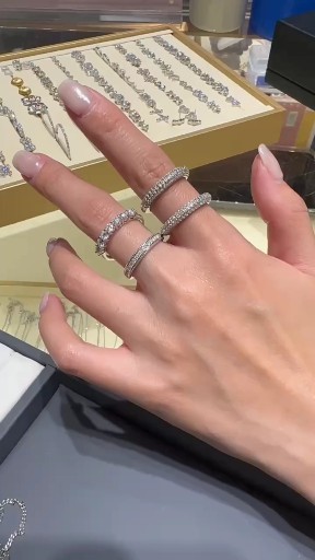 莫桑钻戒指 🇨🇳