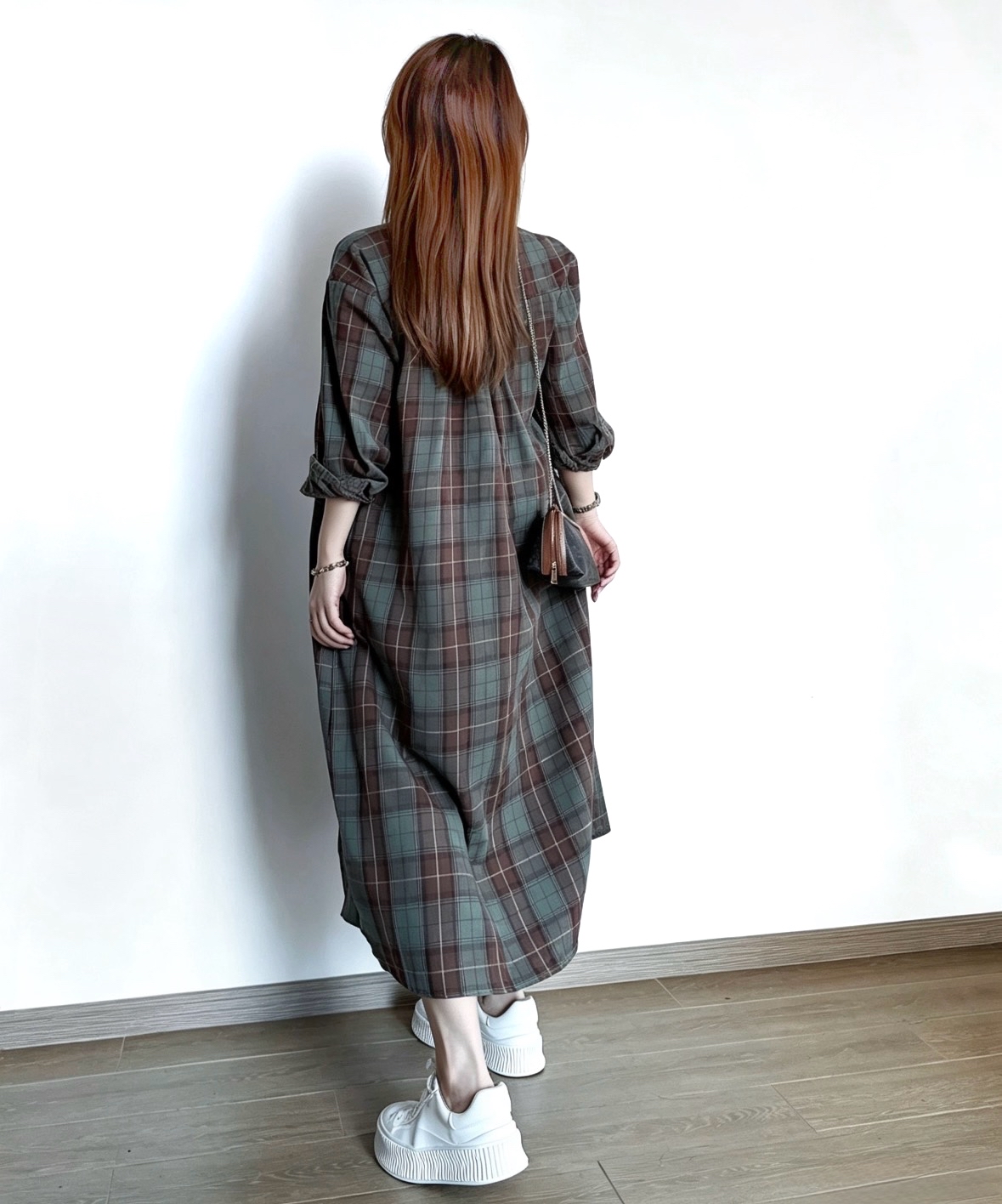 🍂正秋預訂✅ 日系撞色格Ops