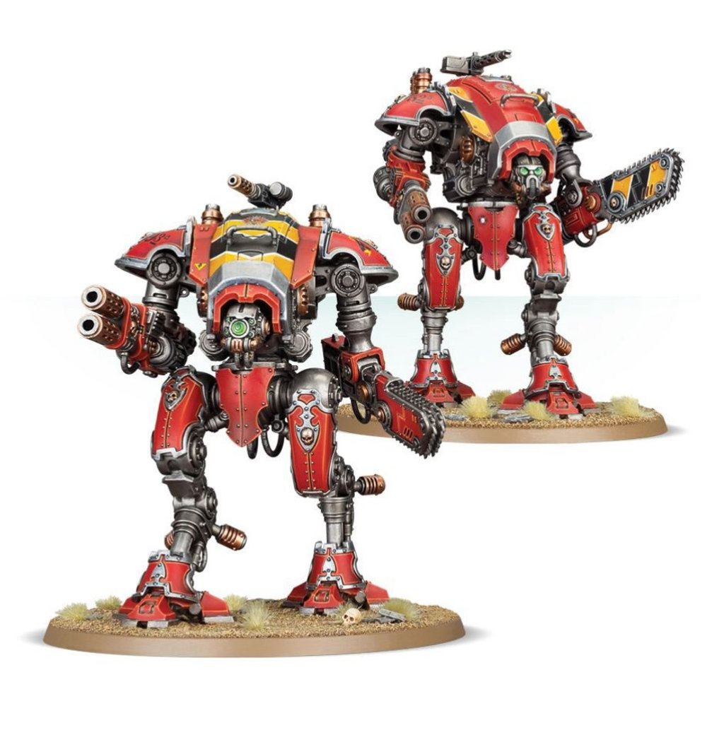 Warhammer 40,000 - Imperial Knights: Knight Armigers