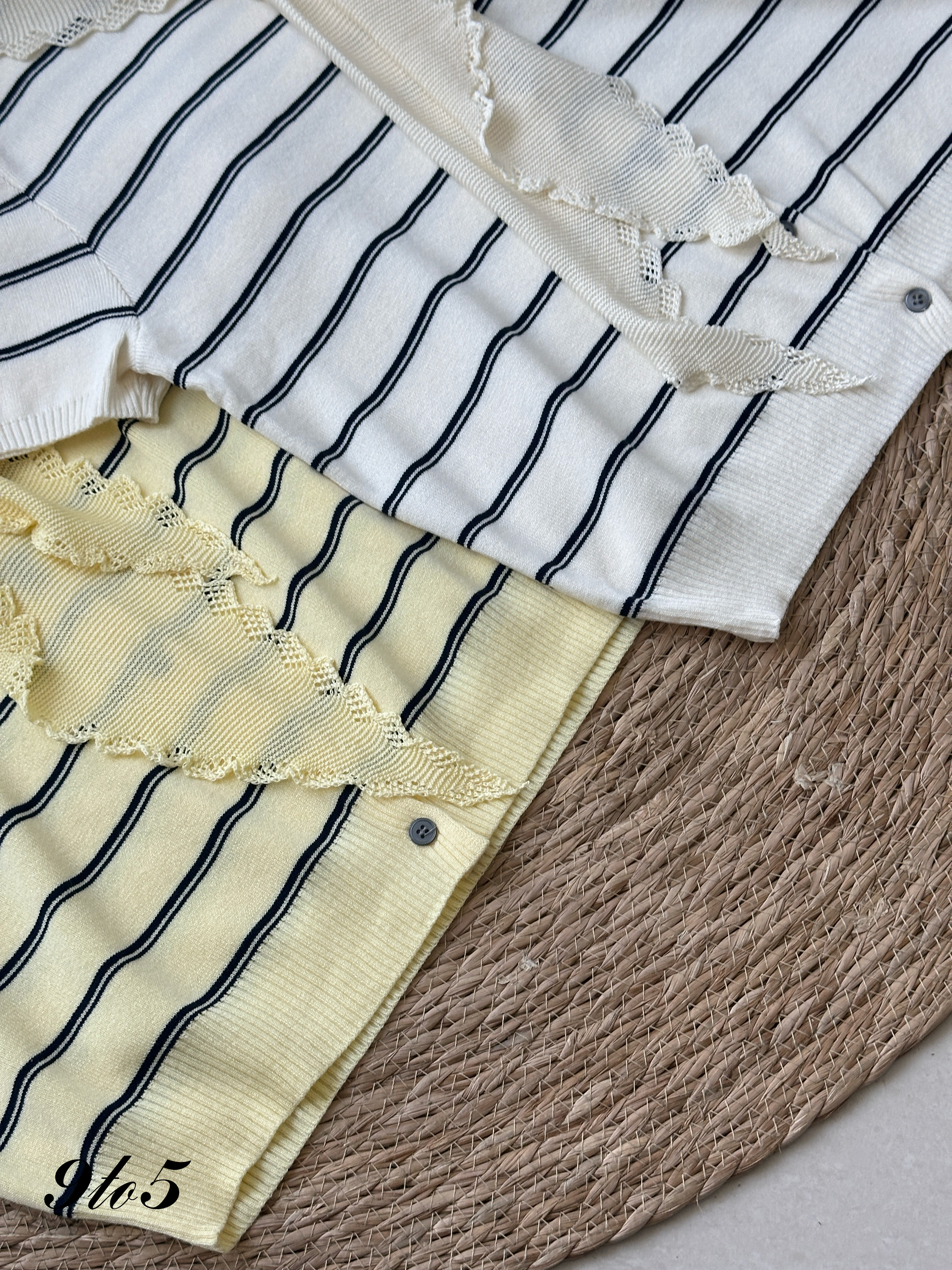 T4169 Stripe Knit Top - 4 Colors 