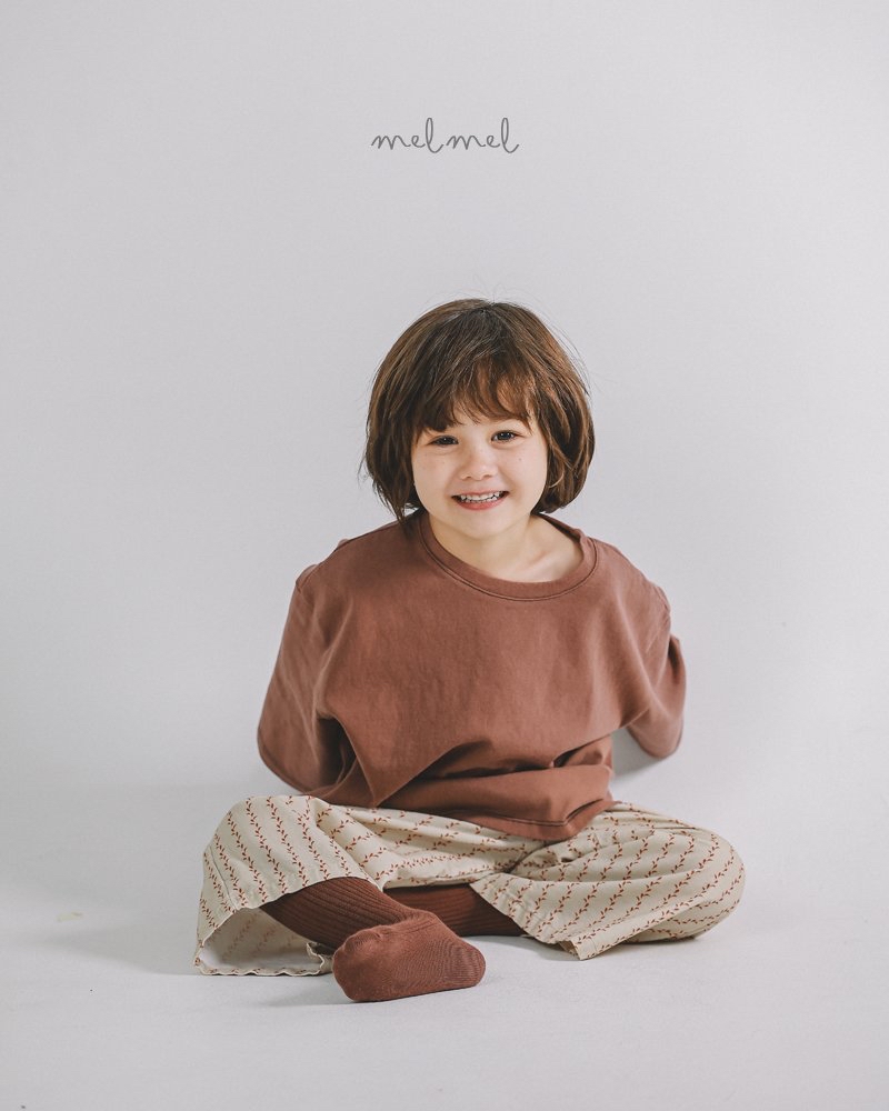 Melmel | wide pants(Beige M98-108)