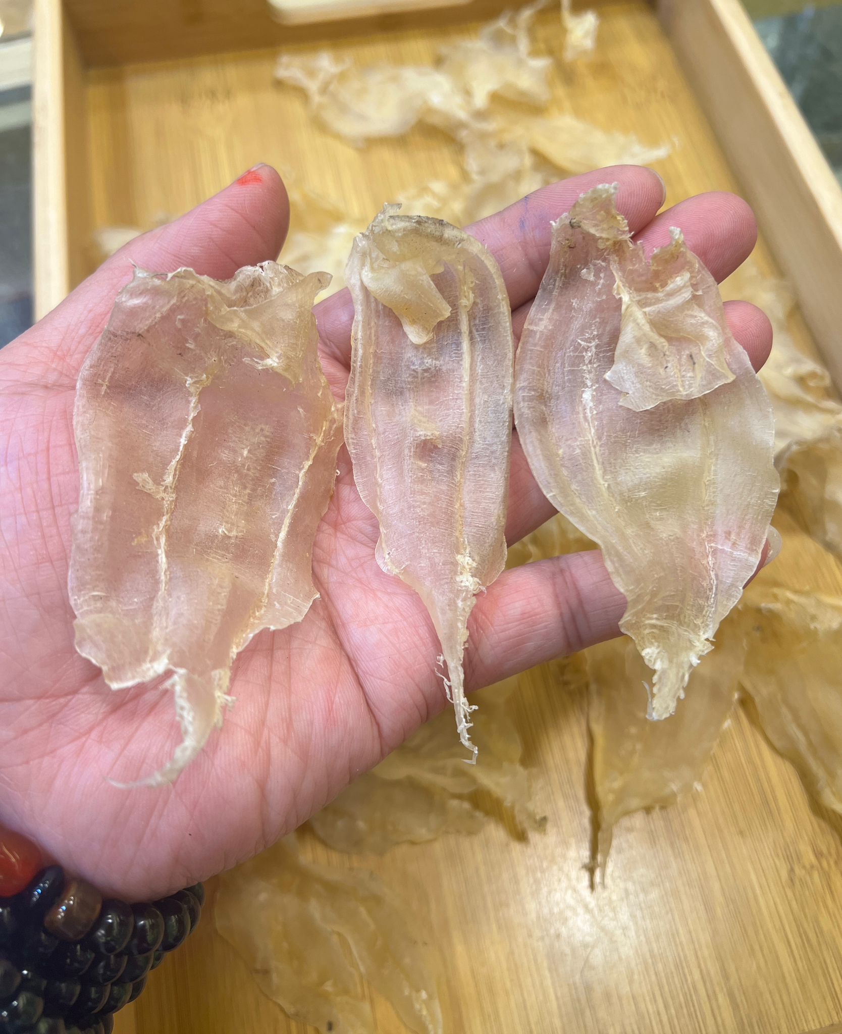 越南白花膠半斤約180隻