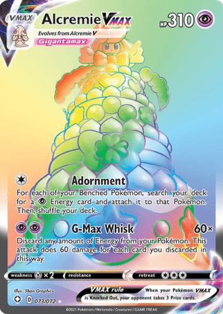 Pokemon TCG Shining Fates - Alcremie VMAX-073/072