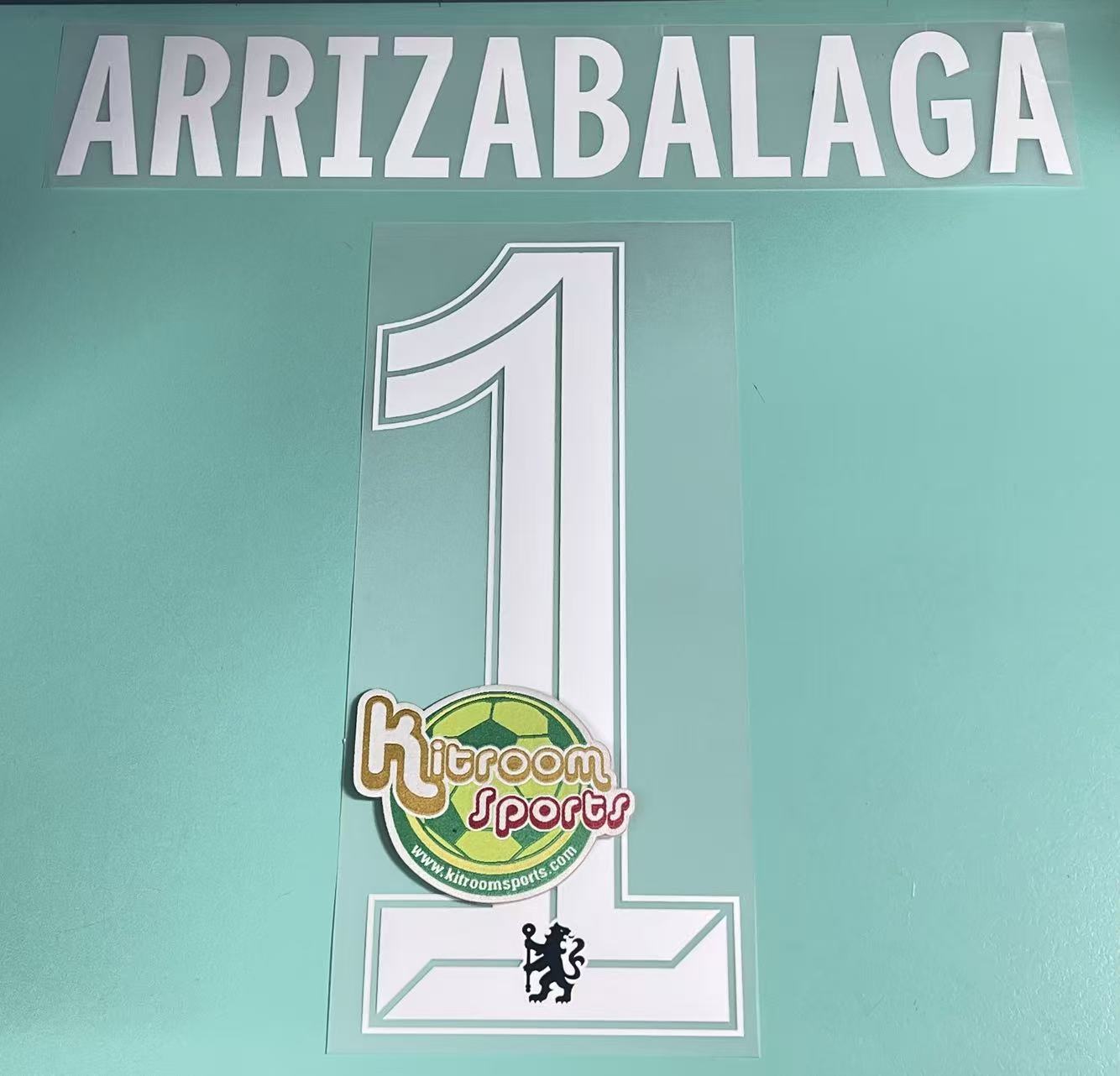 2023-24 Chelsea GK UCL Nameset #1 ARRIZABALAGA