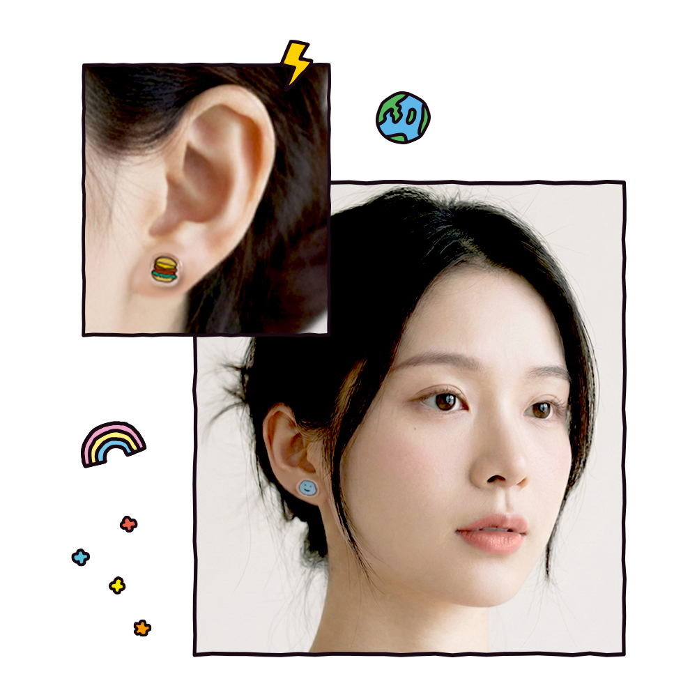 📦訂購 台灣限定 STORY 故事銀飾 x JOGUMAN 恐龍系列 耳環