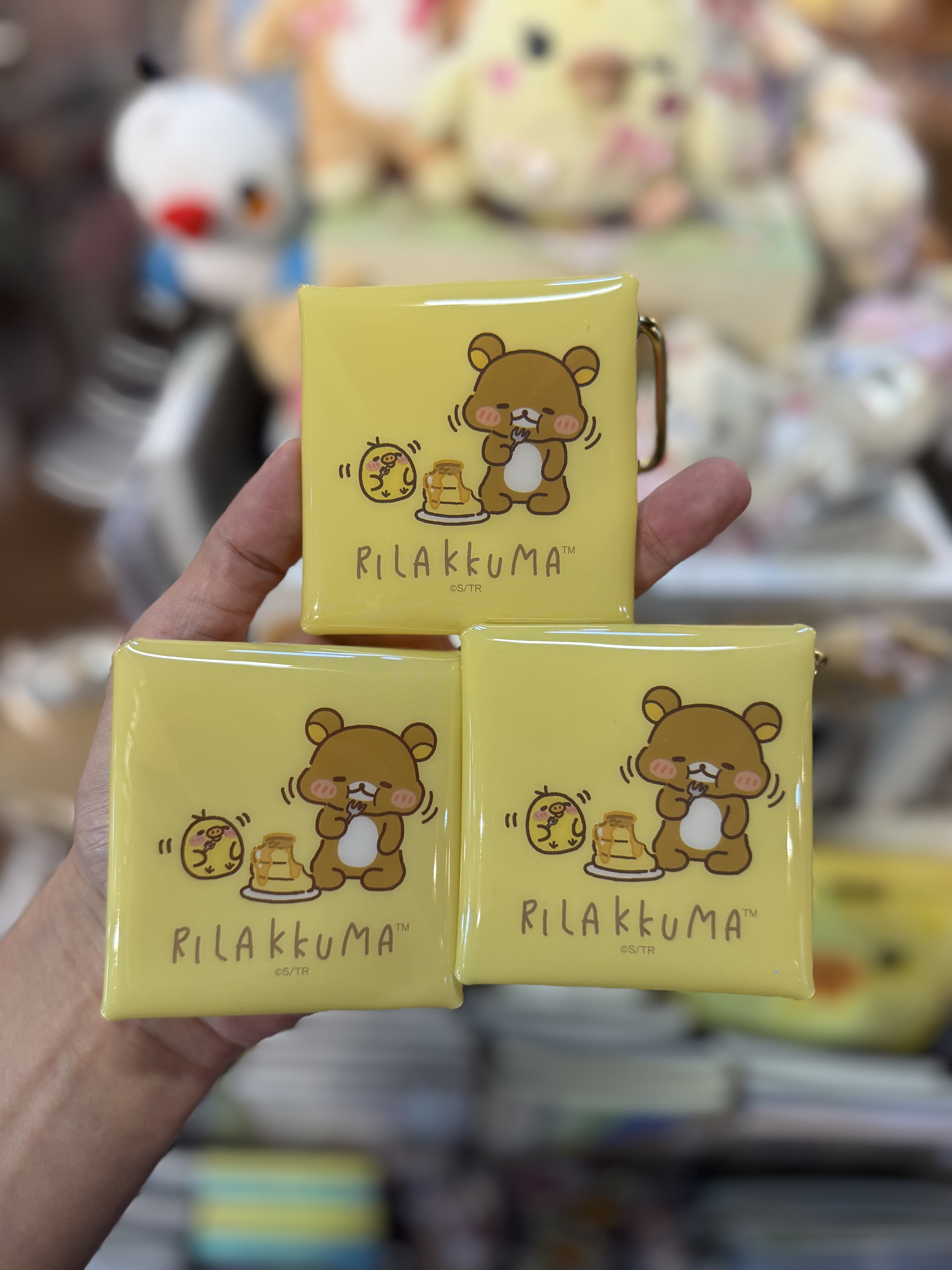 《現貨》全新日本專店限定rilakkuma stay with me系列小物袋