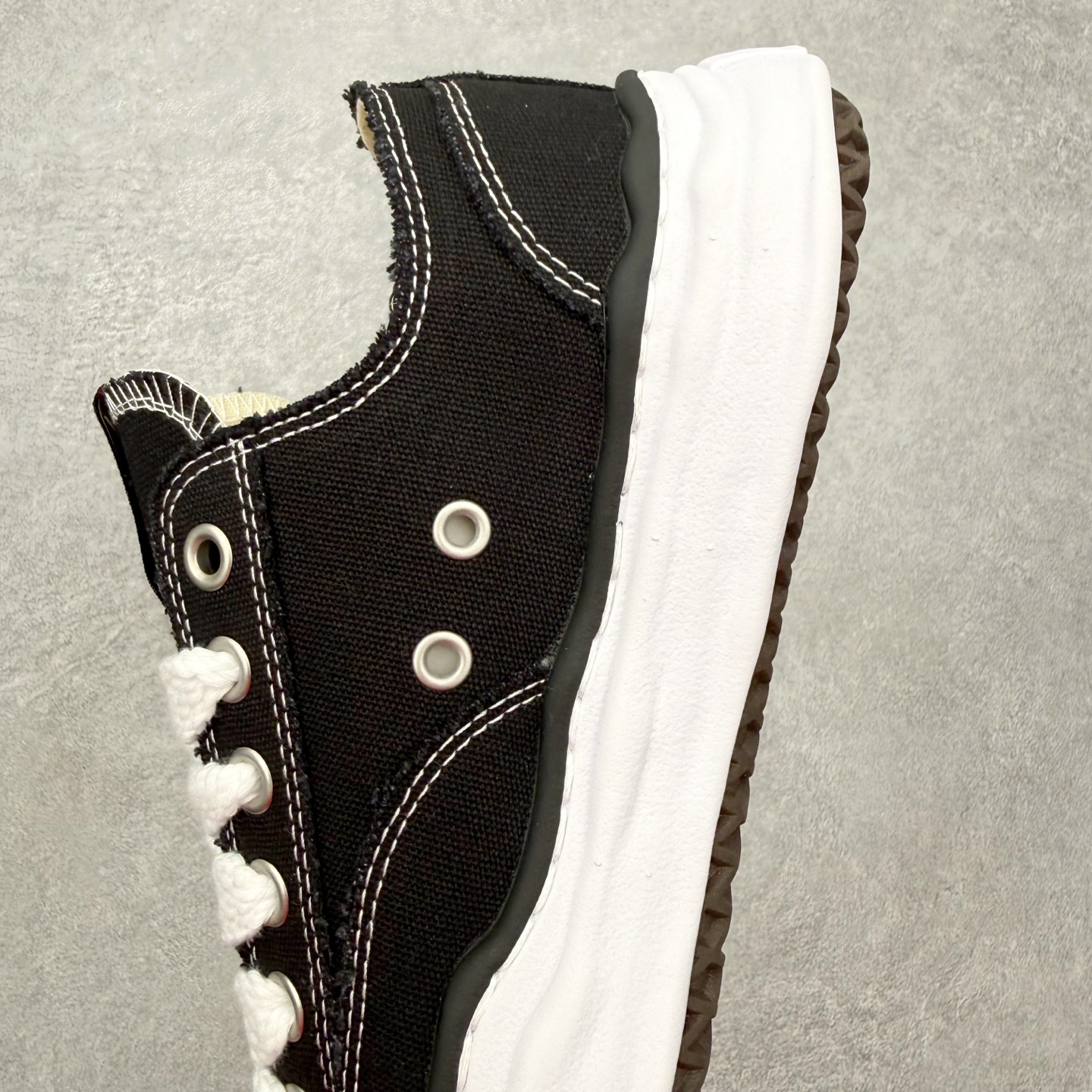 Maison Mihara Yasuhiro MMY "Peterson" OG Sole Canvas Low-top Sneaker