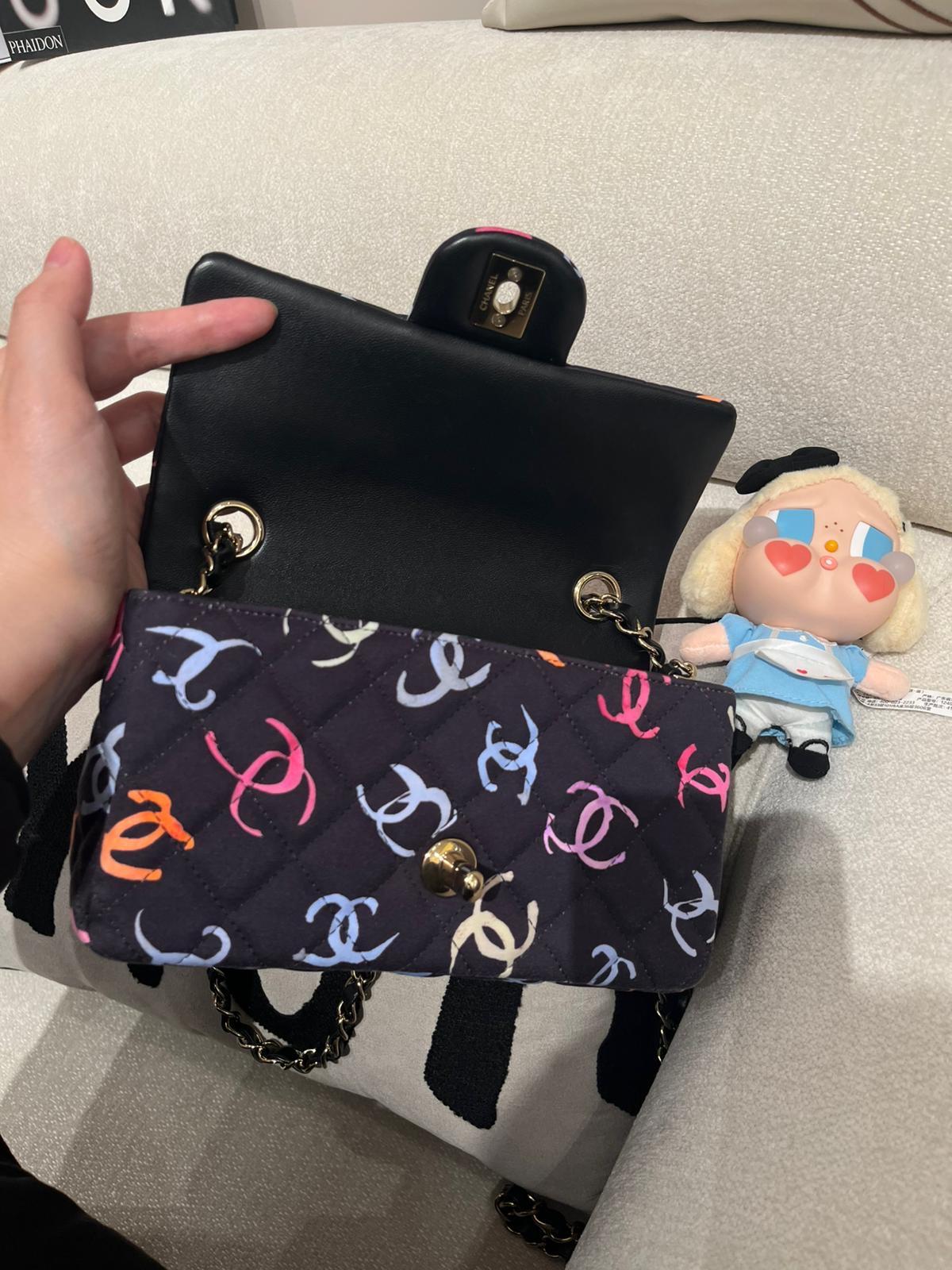 Chanel mini flap bag cf20cm 特別版 100%Authentic ,95%new ✅晶片✅dust bag✅盒 