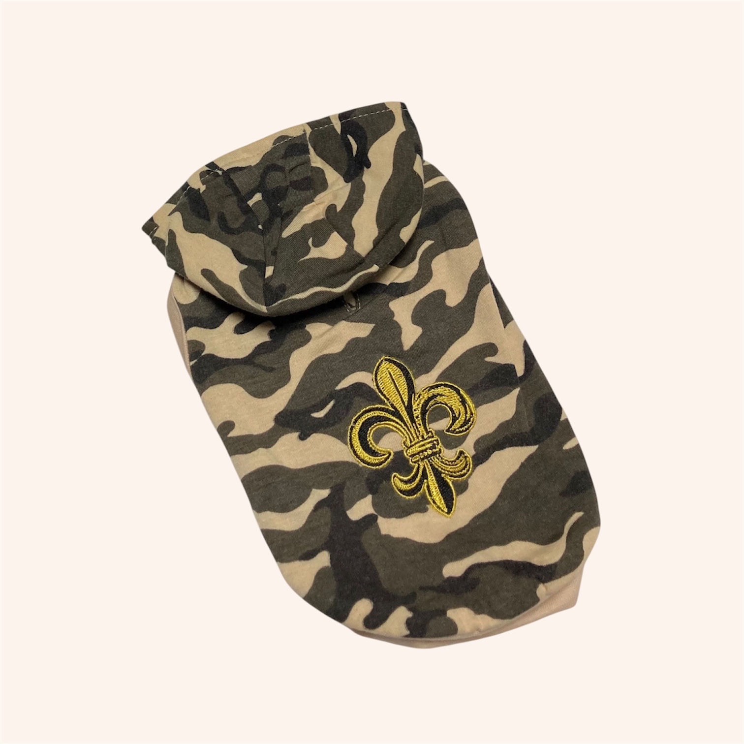 S257B 迷彩有帽衫 金色章 Camouflage hoodie gold medal