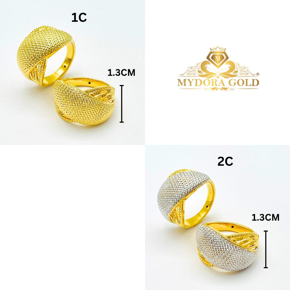 MYDORA Cincin Siciliaa Cross (5G) l EMAS 916/22K