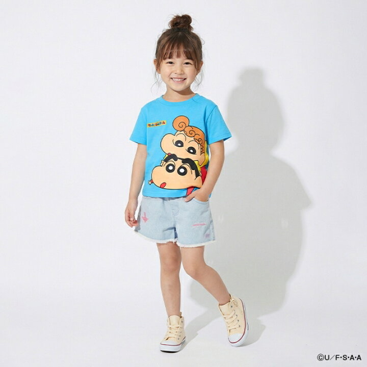 🇯🇵預訂 日本直送🇯🇵Babydoll x蠟筆小新系列兩色人物大印花短袖T恤