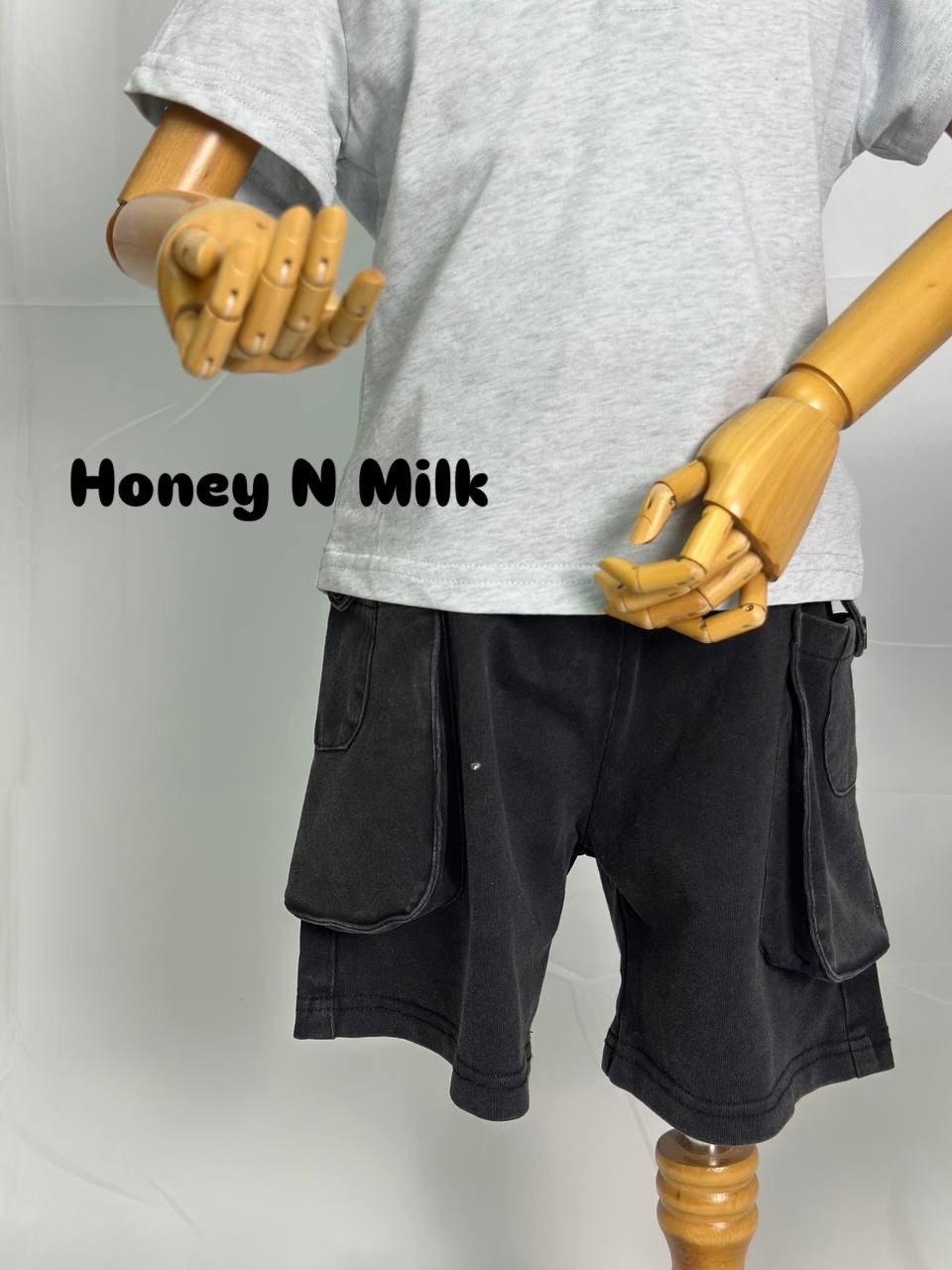 TOTOLO Black Dreamy Cotton Pants