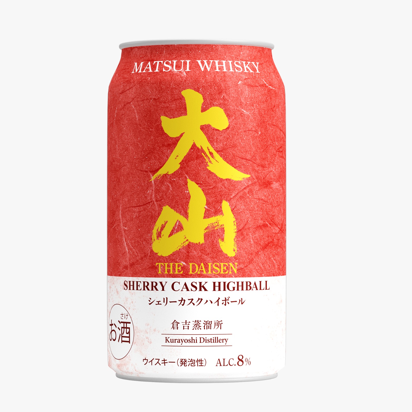 松井酒造 - 大山雪梨桶 Highball Matsui Highball The Daisen Sherry Cask Highball (1 x 24 x 350ml)