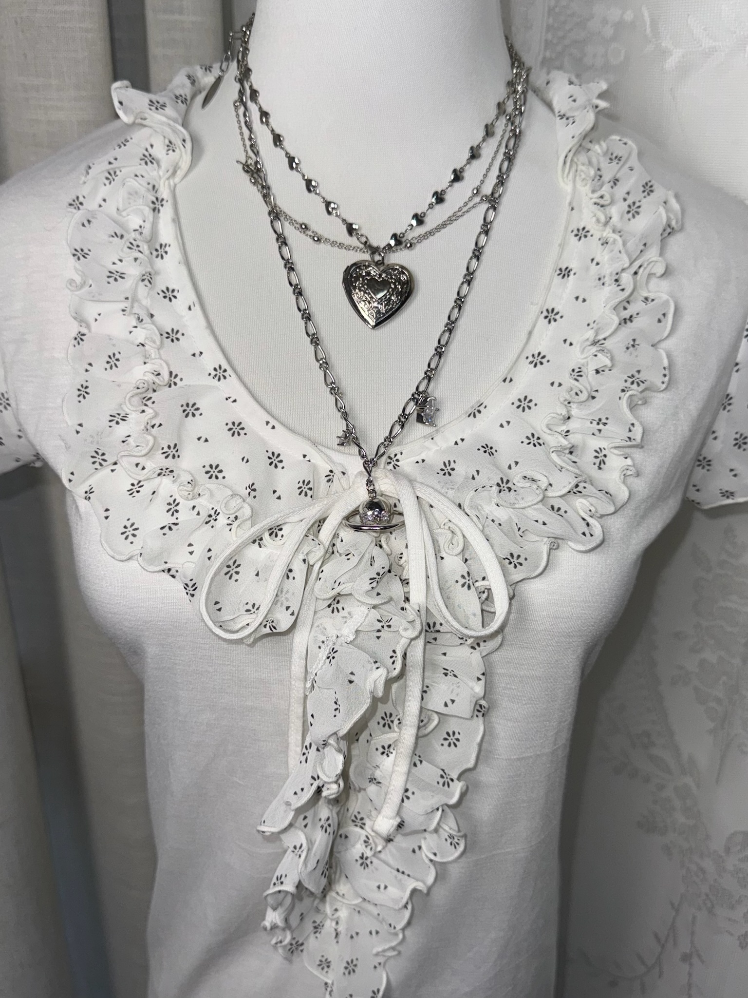 Nana J-Fashion Sweet Retro Flower Top