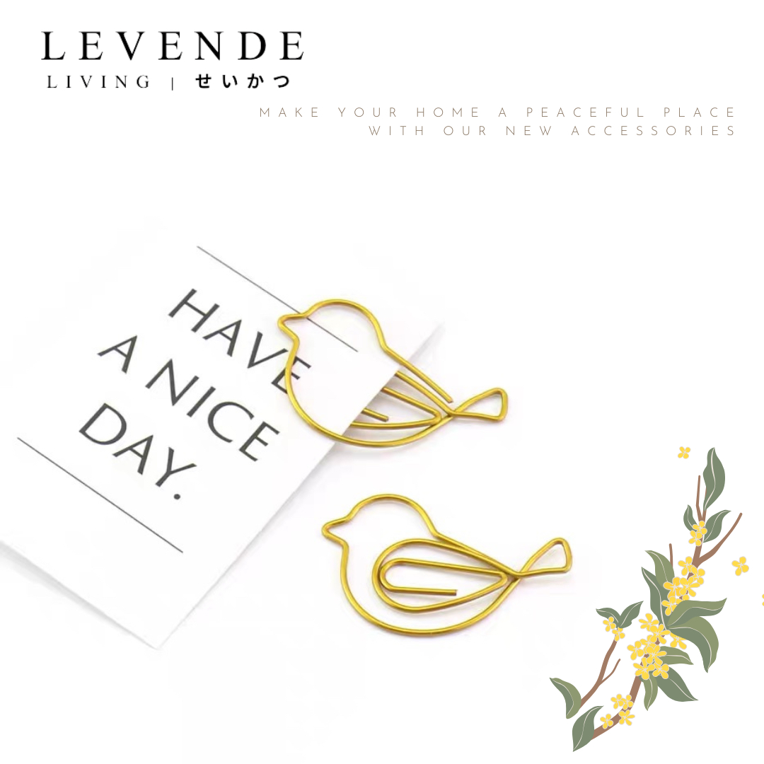 Levende 森林小鳥造型萬字夾