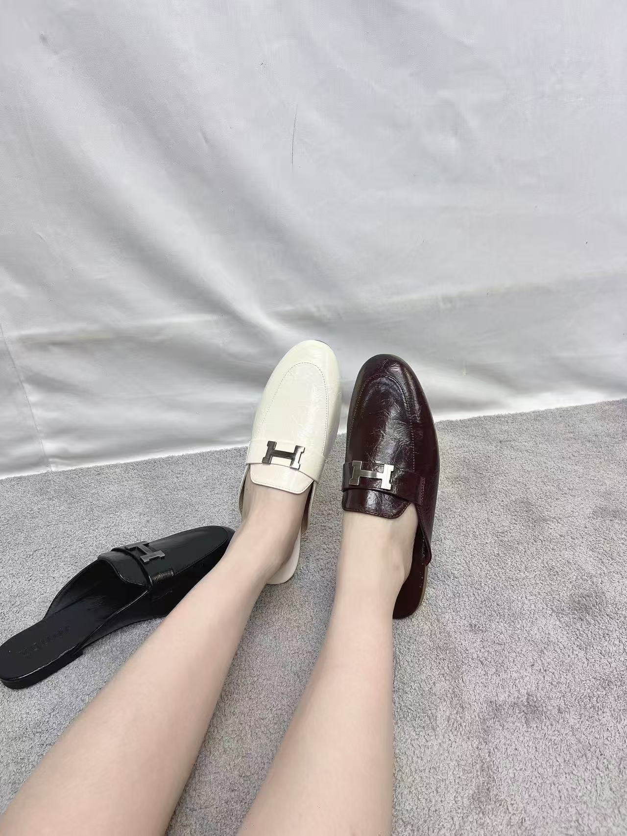 TA78 英伦风H字半包鞋